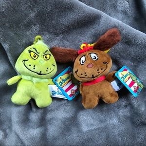 Dr.Seuss Grinch & Max Key Chain COMBO